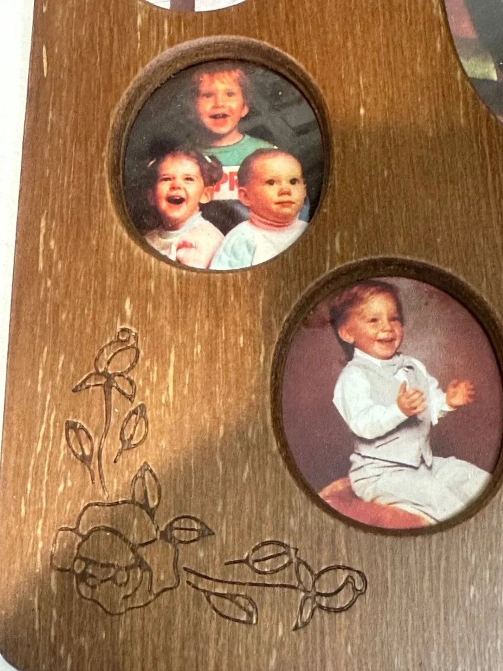 Circle Of Love Wooden Collage Frame Family Tree 13 Pictures K-12 Graduation